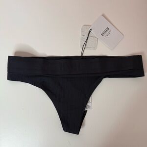 Wolford Black Thong Underwear NWT XS $55